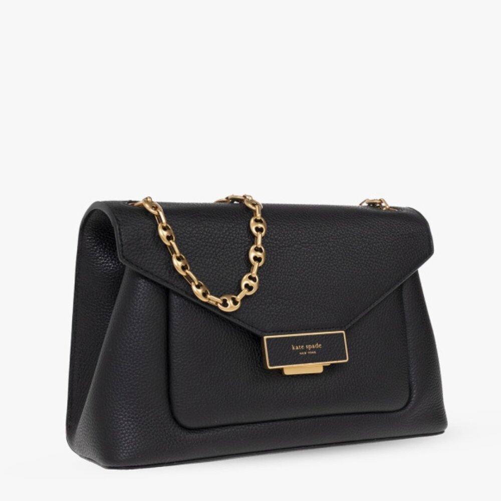 #164 NWT - Kate Spade New York Gramercy Medium Convertible Shoulder Bag Black